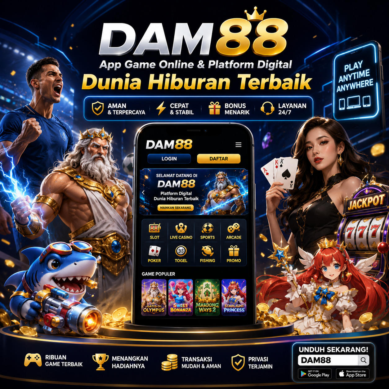 DAM88 - App Game Online & Platform Digital Dunia Hiburan Terbaik